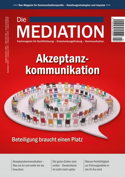 Die Mediation - Akzeptanzkommunikation